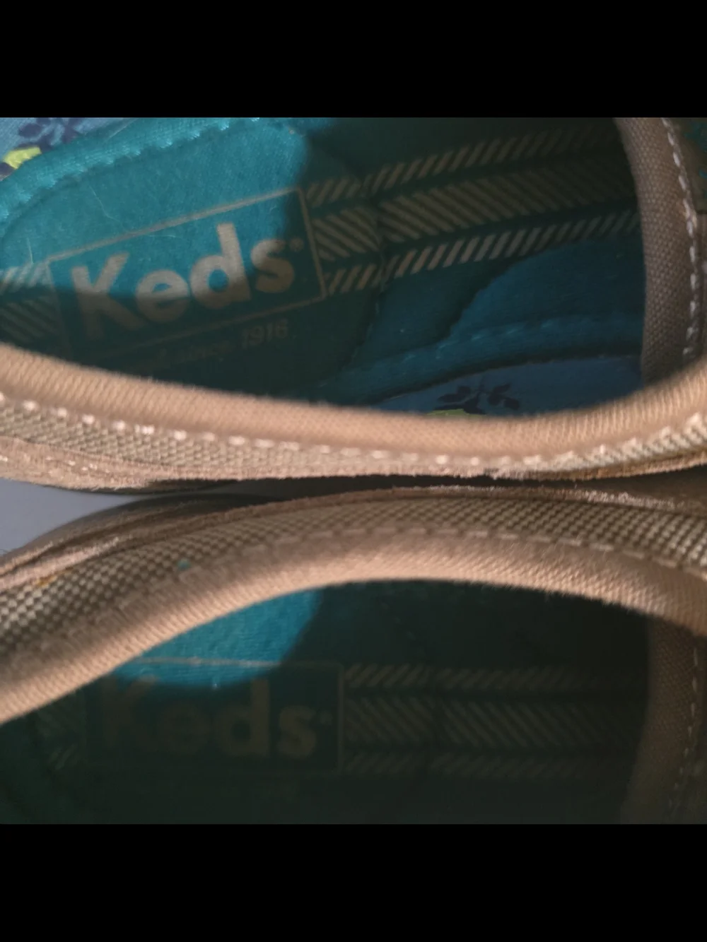 Keds Neutral Beige Suede Lace-Up Women's Sneakers Size 7.5
